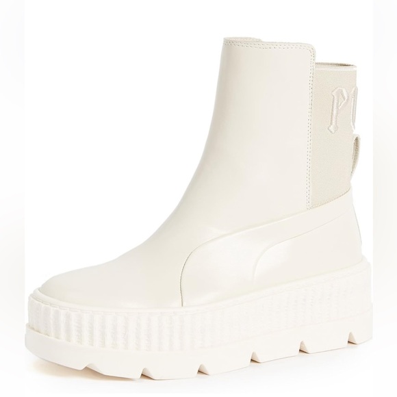 NIB - PUMA x FENTY Chelsea Sneaker Boots in Vanilla Ice - Picture 6 of 14